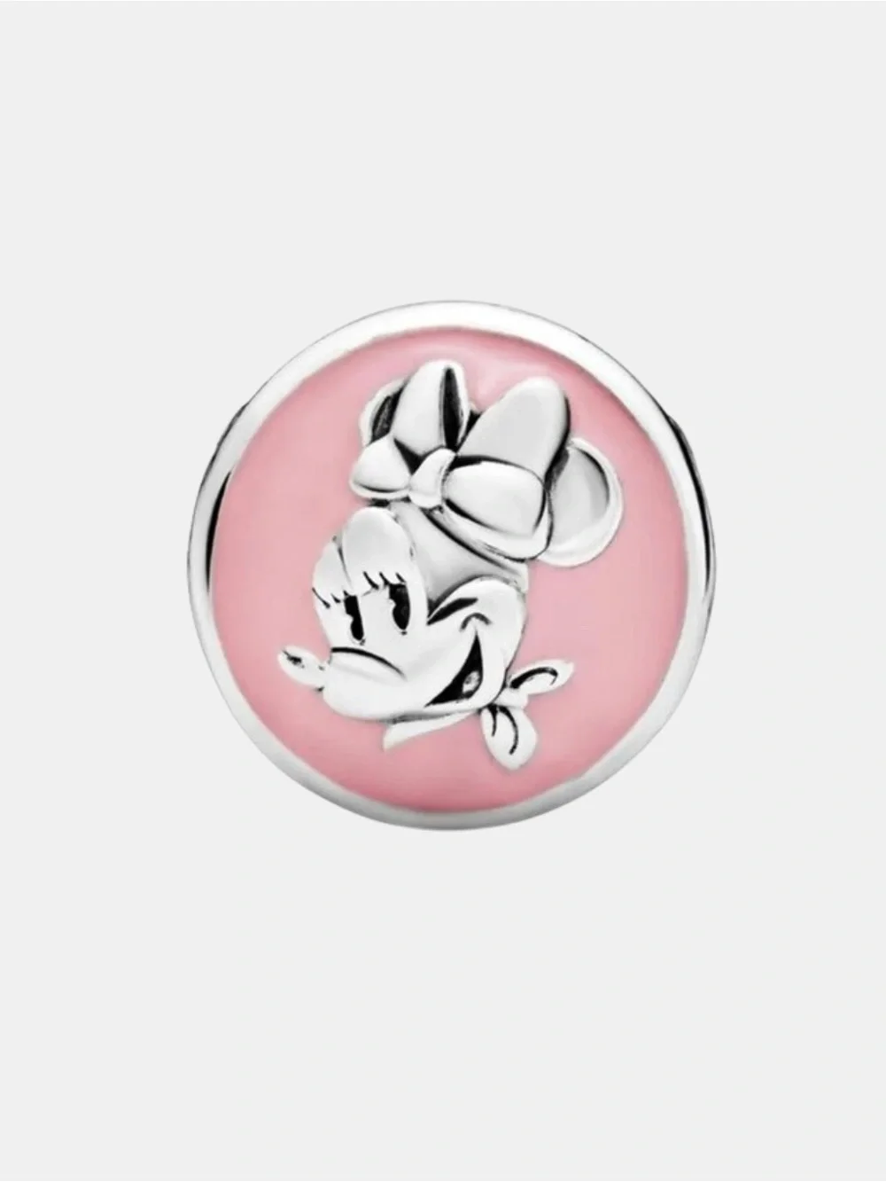 New Pandora Vintage Pink Minnie Mouse Charm